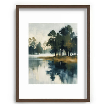 Country Lake II Framed Art Print Gallery Image 67