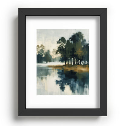 Country Lake II Framed Art Print Gallery Image 58