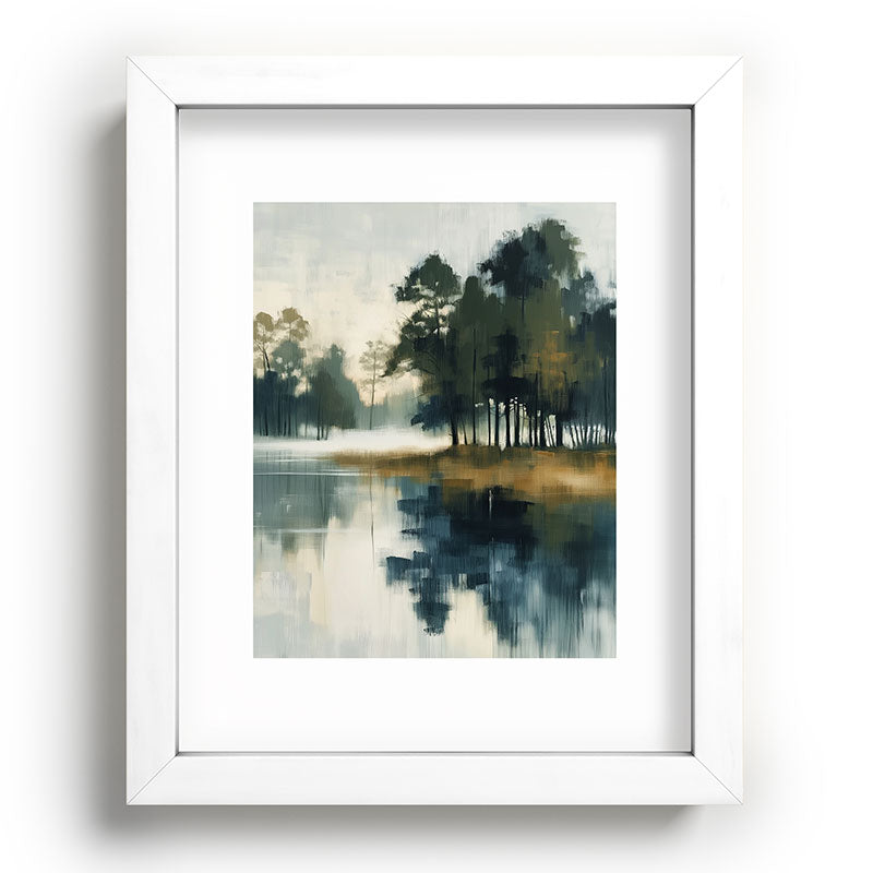 Country Lake II Framed Art Print Gallery Image 76