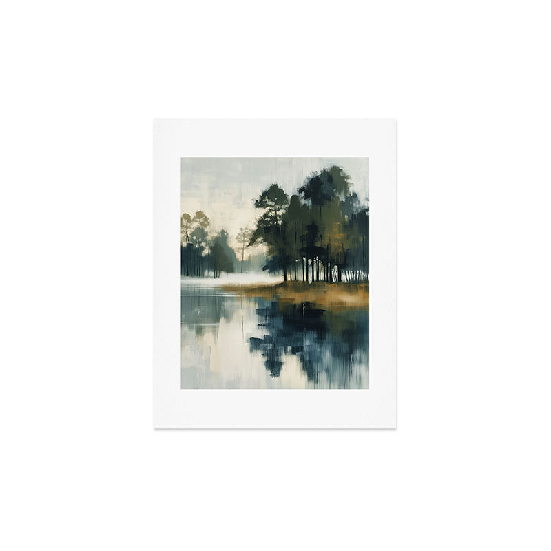 Country Lake II Art Print Gallery Image 3