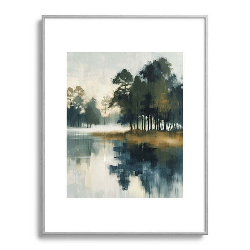 Country Lake II Framed Art Print Gallery Image 99