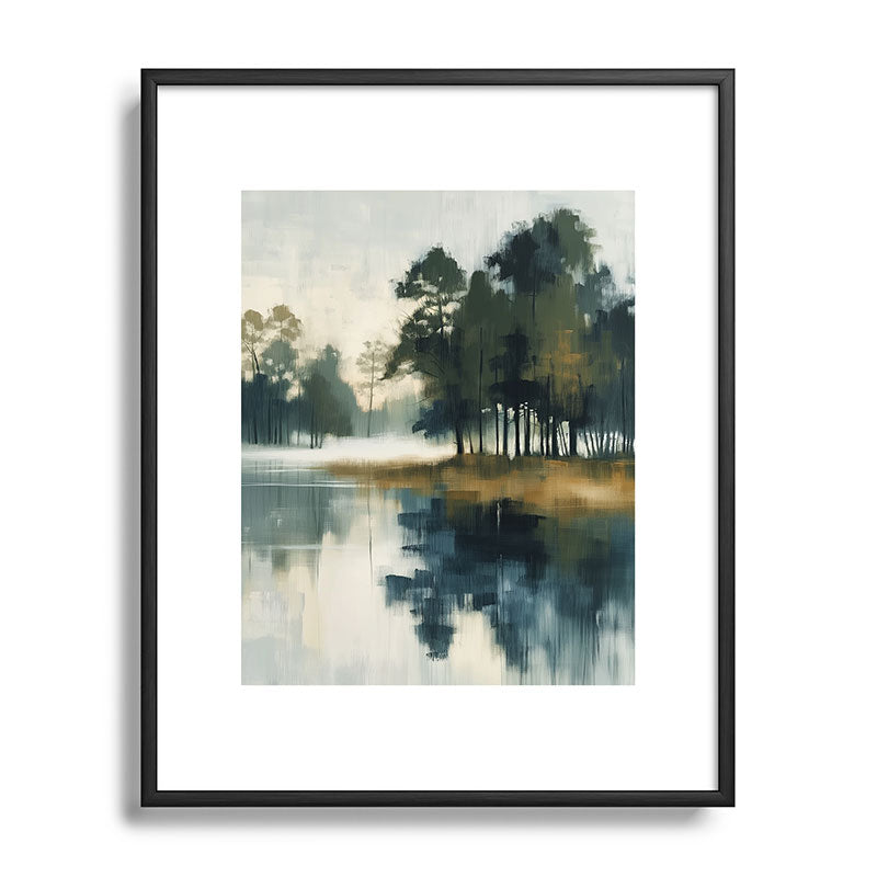 Country Lake II Framed Art Print Gallery Image 82