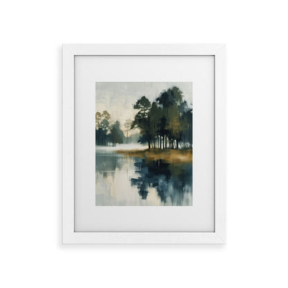 Country Lake II Framed Art Print Gallery Image 53