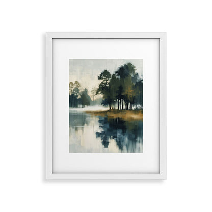 Country Lake II Framed Art Print Gallery Image 26