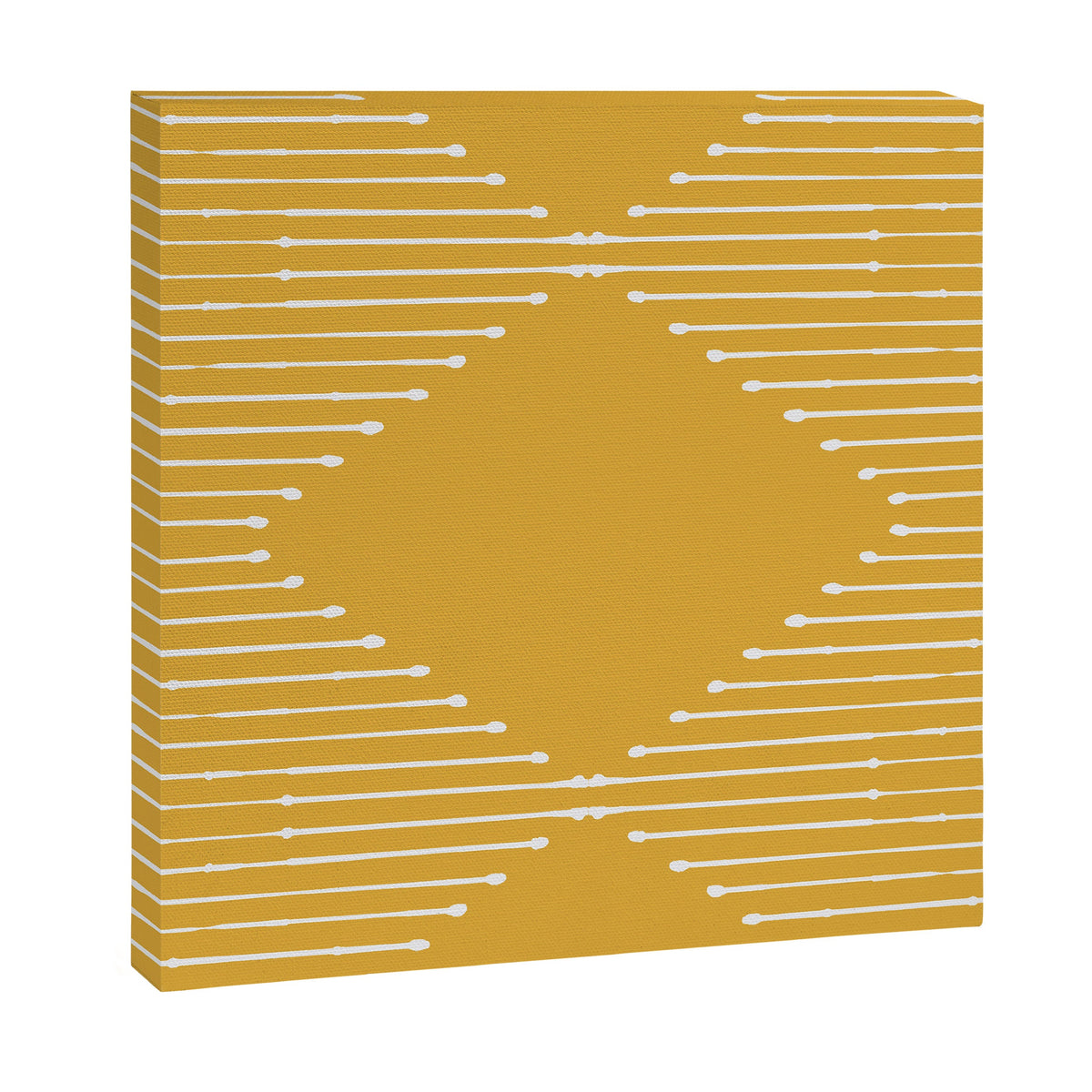 Geo (Yellow) Canvas Print Gallery Image 3