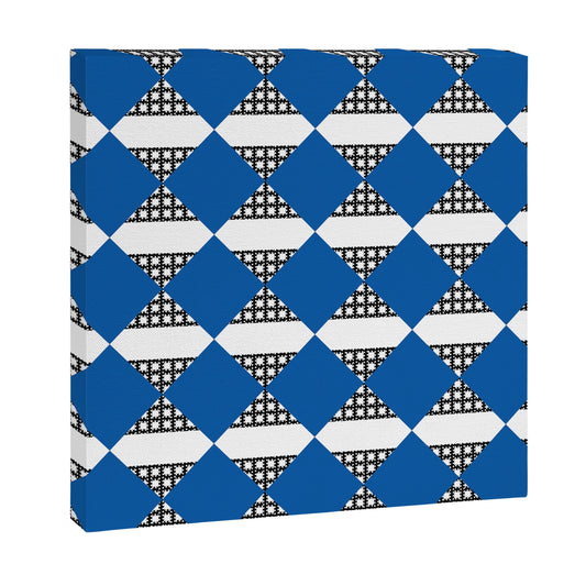 Modern boho (sapphire blue) Canvas Print Gallery Image 1
