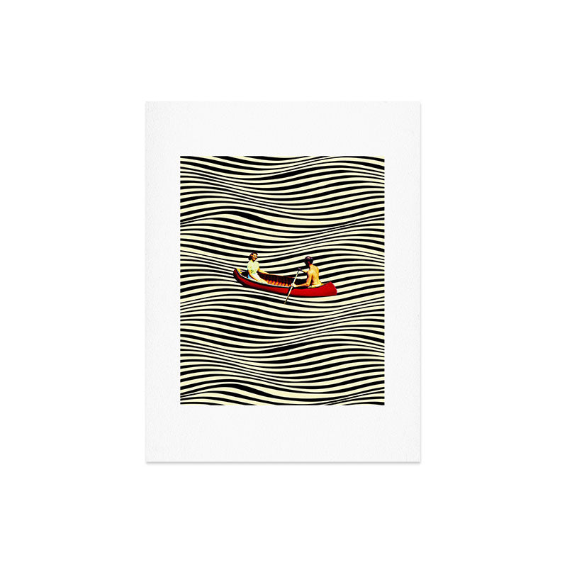 Illusionary Boat Ride Art Print Gallery Image 8