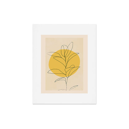 Abstract Art /Minimal Plant 3/2 Art Print Gallery Image 5