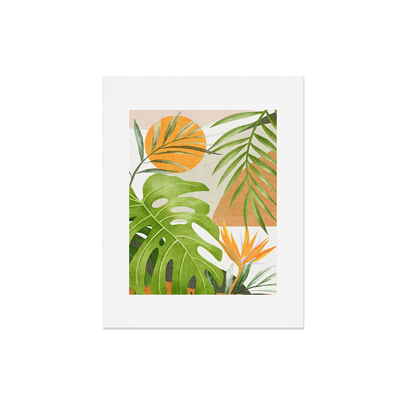 Abstract Art Tropical Leaves 20 Art Print Gallery Image 5