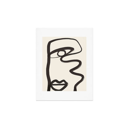 Abstract Face 36 Art Print Gallery Image 3