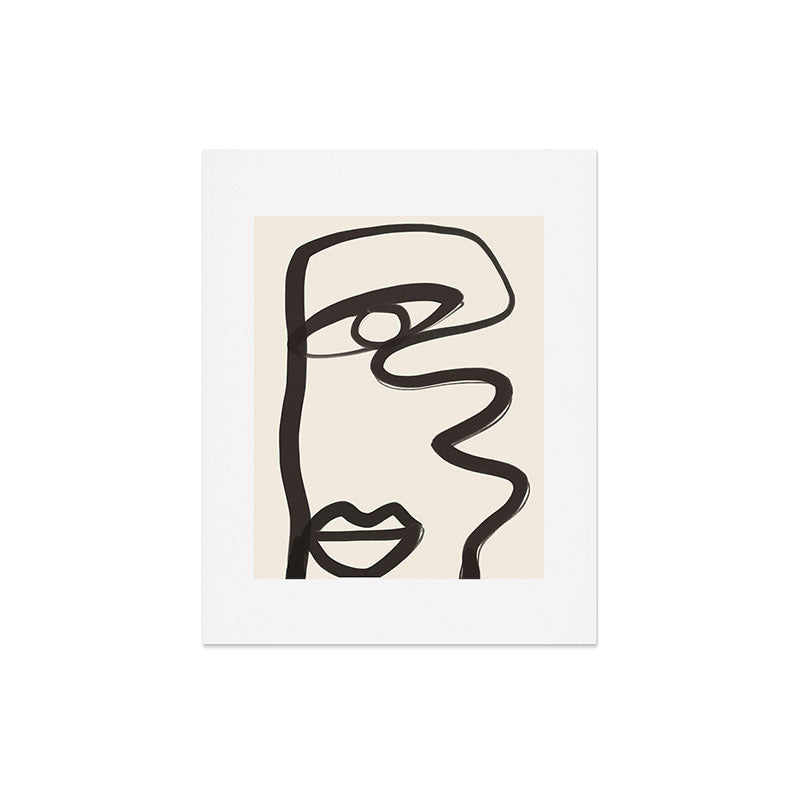 Abstract Face 36 Art Print Gallery Image 4