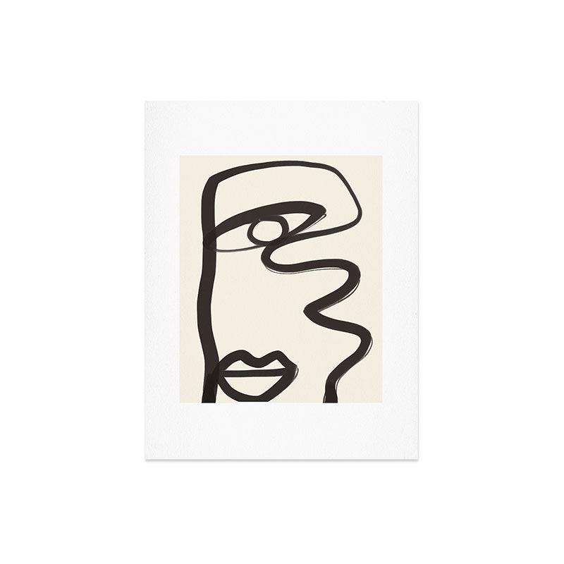 Abstract Face 36 Art Print Gallery Image 6