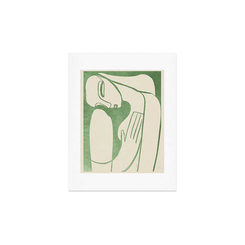Abstract Female Figure 21 Art Print Gallery Image 3