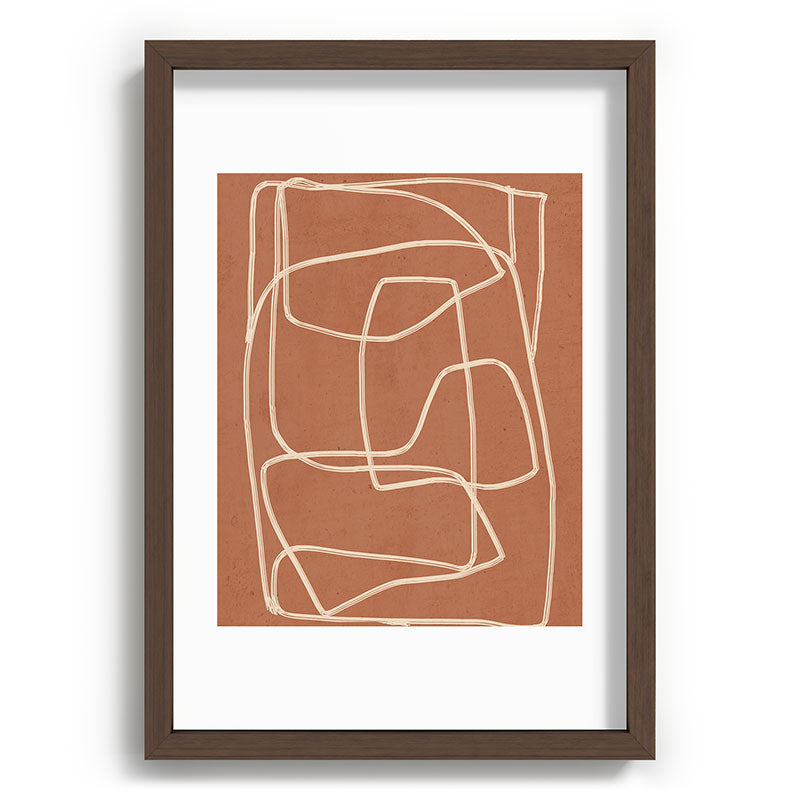 Abstract line art 22 Framed Art Print Gallery Image 65