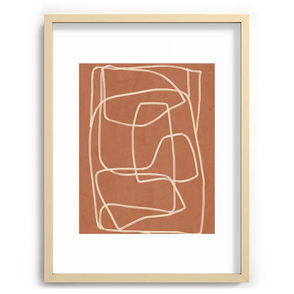 Abstract line art 22 Framed Art Print Gallery Image 72