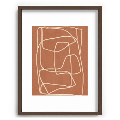 Abstract line art 22 Framed Art Print Gallery Image 67