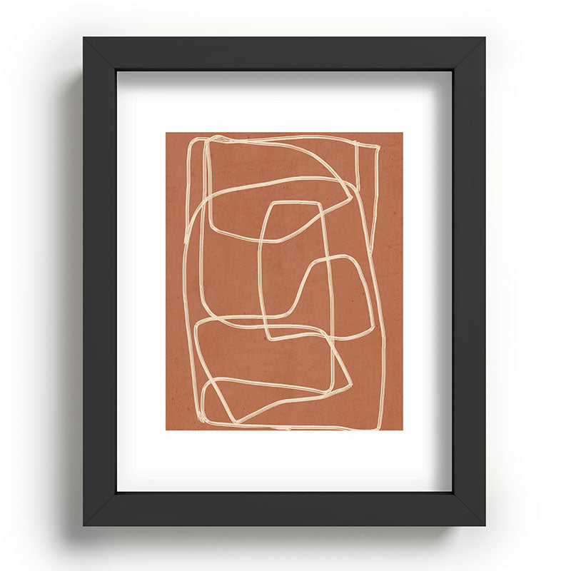 Abstract line art 22 Framed Art Print Gallery Image 57