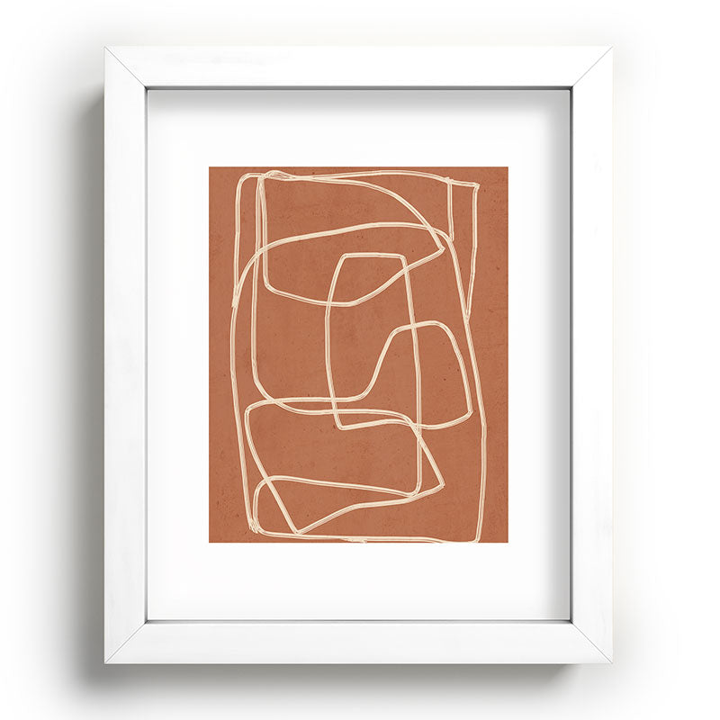 Abstract line art 22 Framed Art Print Gallery Image 75