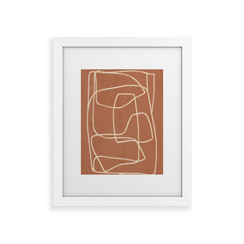 Abstract line art 22 Framed Art Print Gallery Image 53