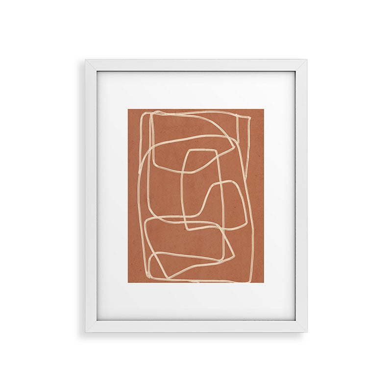 Abstract line art 22 Framed Art Print Gallery Image 26
