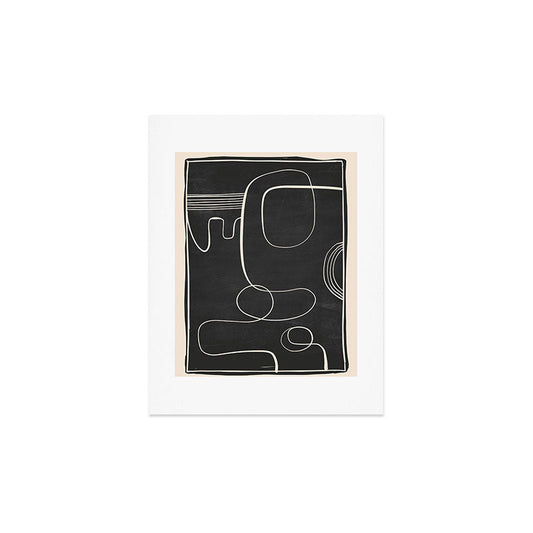 Abstract line art 48 Art Print Gallery Image 2
