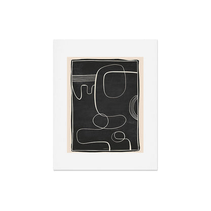 Abstract line art 48 Art Print Gallery Image 4