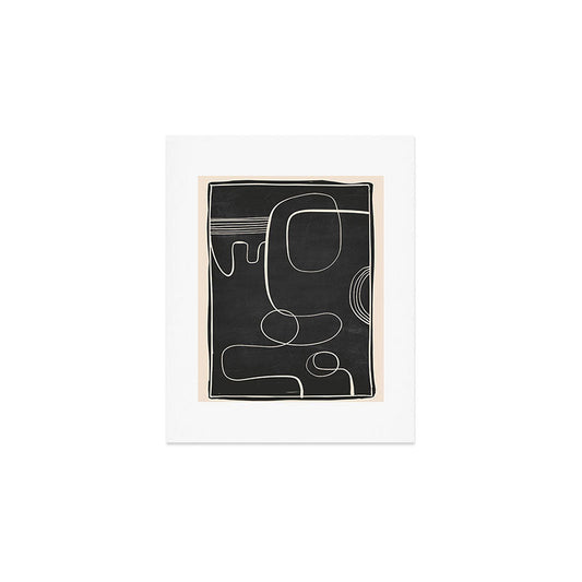 Abstract line art 48 Art Print Gallery Image 1