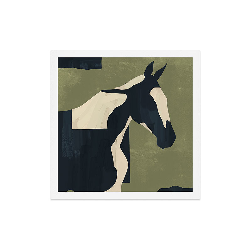 Abstract Minimal Horse 4 Art Print Gallery Image 5