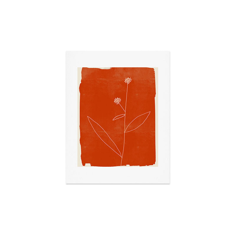 Minimal Abstract Art Plant 39 Art Print Gallery Image 3