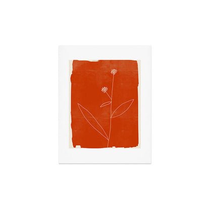 Minimal Abstract Art Plant 39 Art Print Gallery Image 2