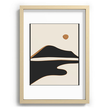 Minimalist Abstract Landscape 2 Framed Art Print Gallery Image 97