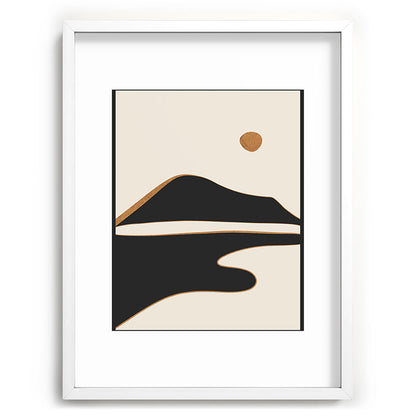 Minimalist Abstract Landscape 2 Framed Art Print Gallery Image 108