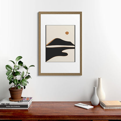 Minimalist Abstract Landscape 2 Framed Art Print Gallery Image 56