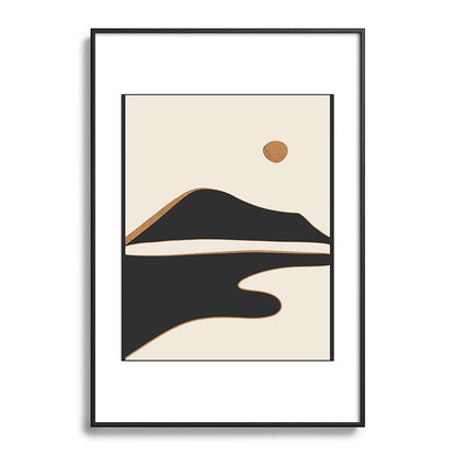Minimalist Abstract Landscape 2 Framed Art Print Gallery Image 113