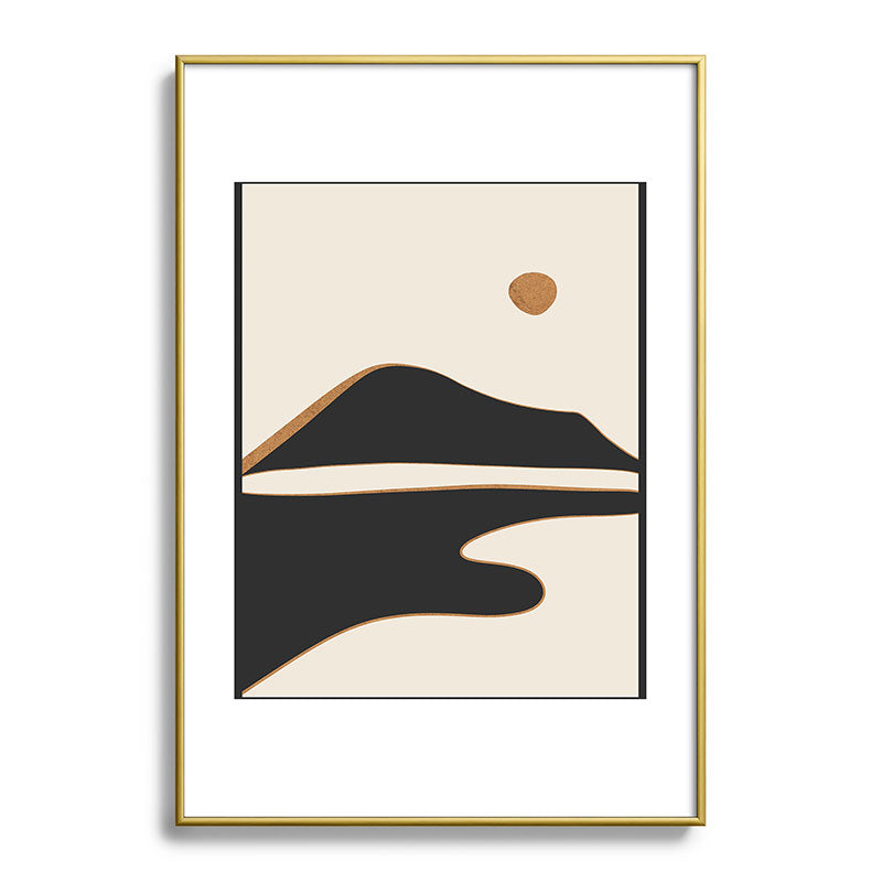 Minimalist Abstract Landscape 2 Framed Art Print Gallery Image 123