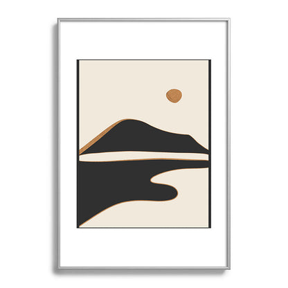 Minimalist Abstract Landscape 2 Framed Art Print Gallery Image 132