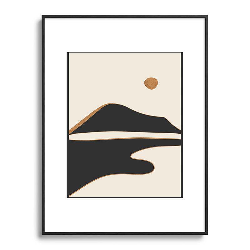 Minimalist Abstract Landscape 2 Framed Art Print Gallery Image 115