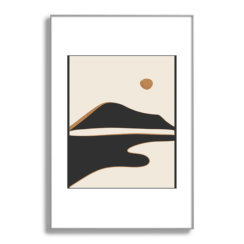 Minimalist Abstract Landscape 2 Framed Art Print Gallery Image 137