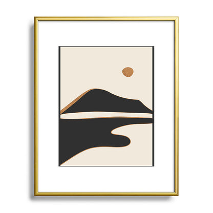 Minimalist Abstract Landscape 2 Framed Art Print Gallery Image 120