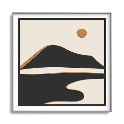Minimalist Abstract Landscape 2 Framed Art Print Gallery Image 141