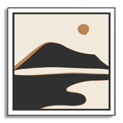 Minimalist Abstract Landscape 2 Framed Art Print Gallery Image 130