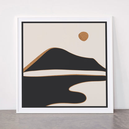 Minimalist Abstract Landscape 2 Framed Art Print Gallery Image 43