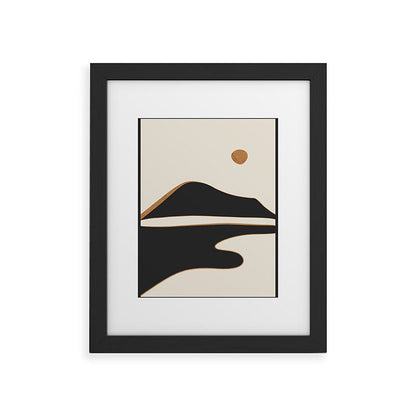 Minimalist Abstract Landscape 2 Framed Art Print Gallery Image 40