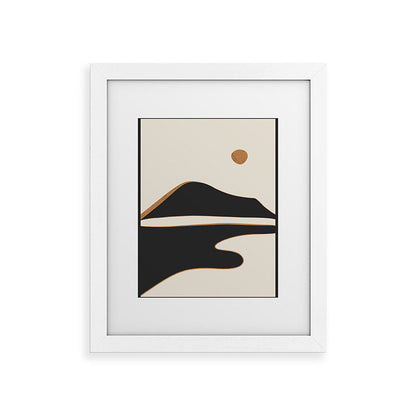 Minimalist Abstract Landscape 2 Framed Art Print Gallery Image 69