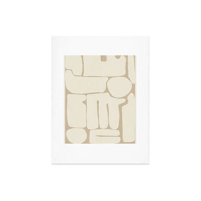 Modern Abstract Minimal Shapes 164 Art Print Gallery Image 6