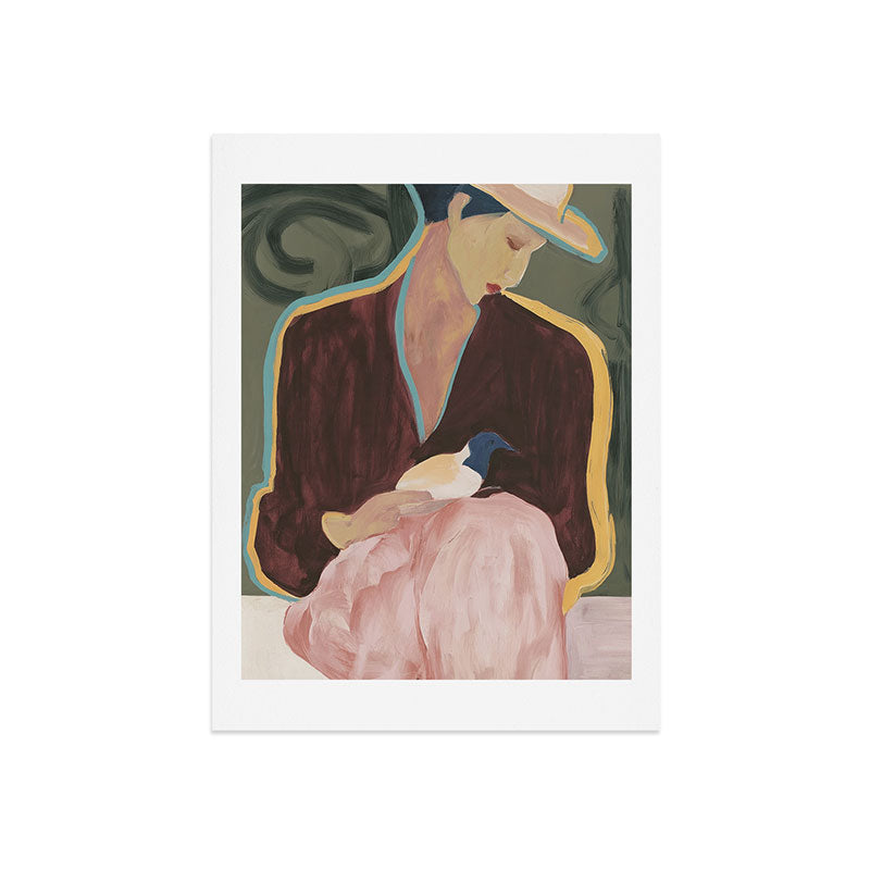 The Gentle Keeper Art Print Gallery Image 5