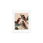 Three Sparrows Art Print Gallery Image 1