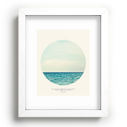 Salt Water Cure Framed Art Print Gallery Image 76