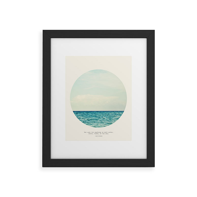 Salt Water Cure Framed Art Print Gallery Image 29