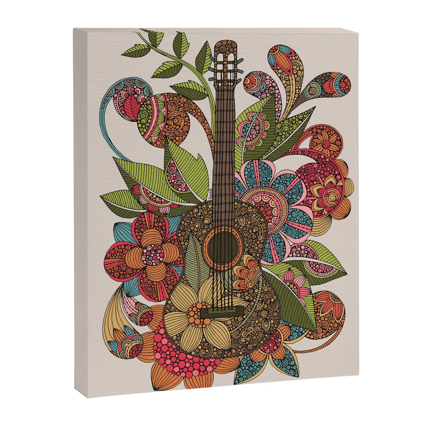 Ever Guitar Canvas Print Gallery Image 5